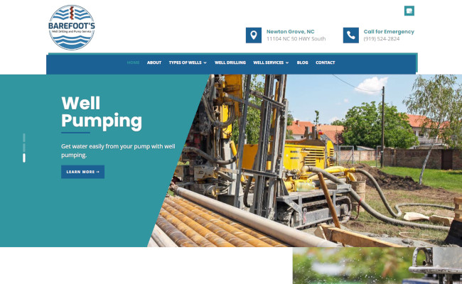 Barefoot's Well Drilling and Pump Service